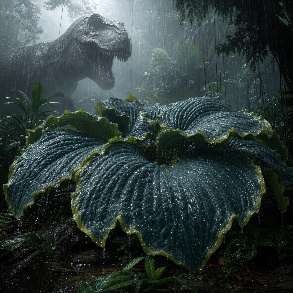 Welcome to Hosta Park: Meet the Mighty “Gigantosaurus”
