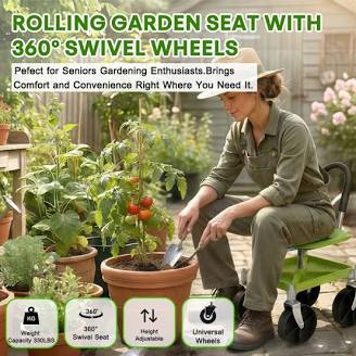 iToolMax Garden Cart Seat 2026 Upgrade